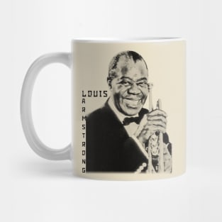 louis armstrong visual art Mug